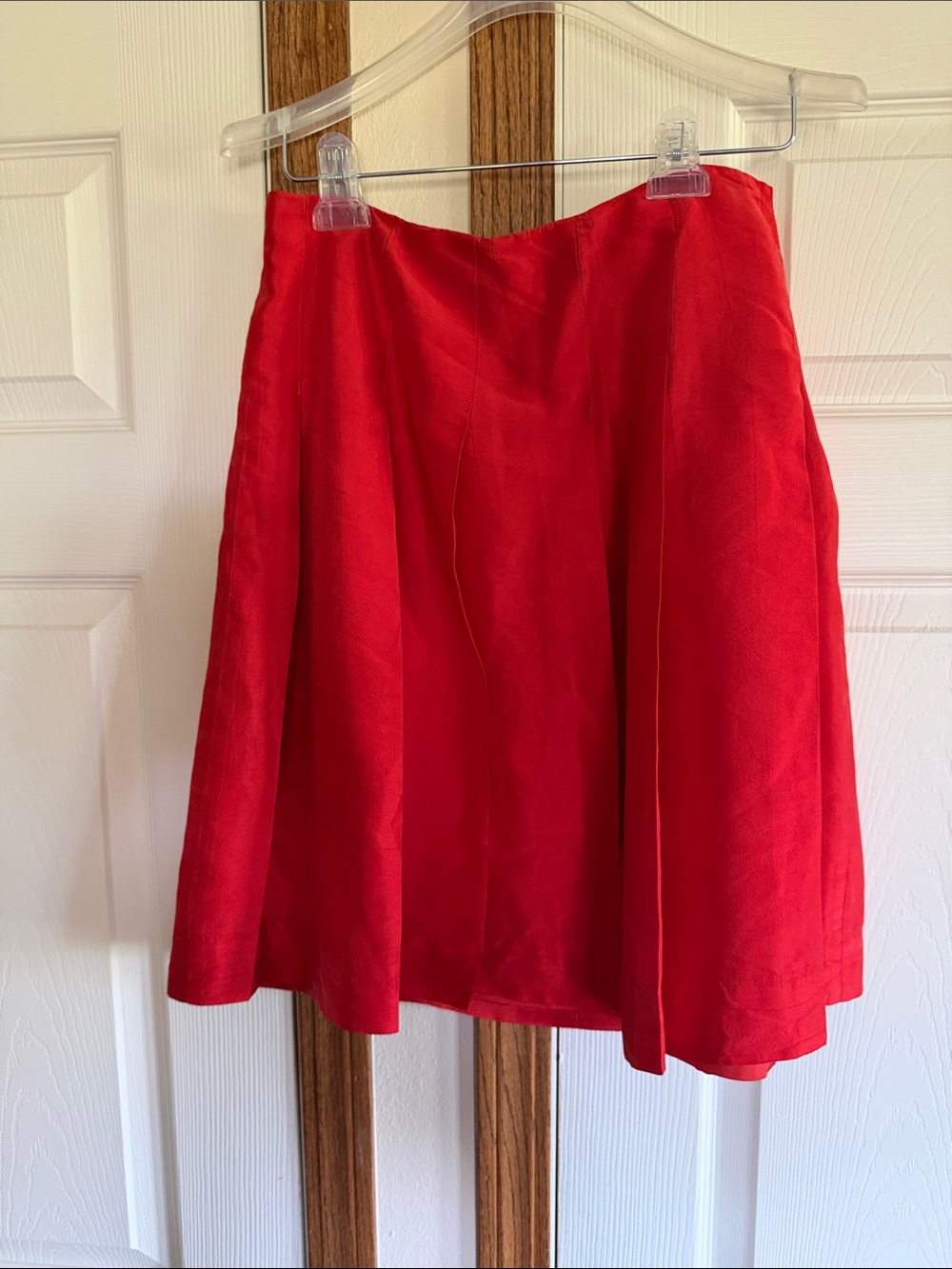 Banana Republic Red Circle Skirt